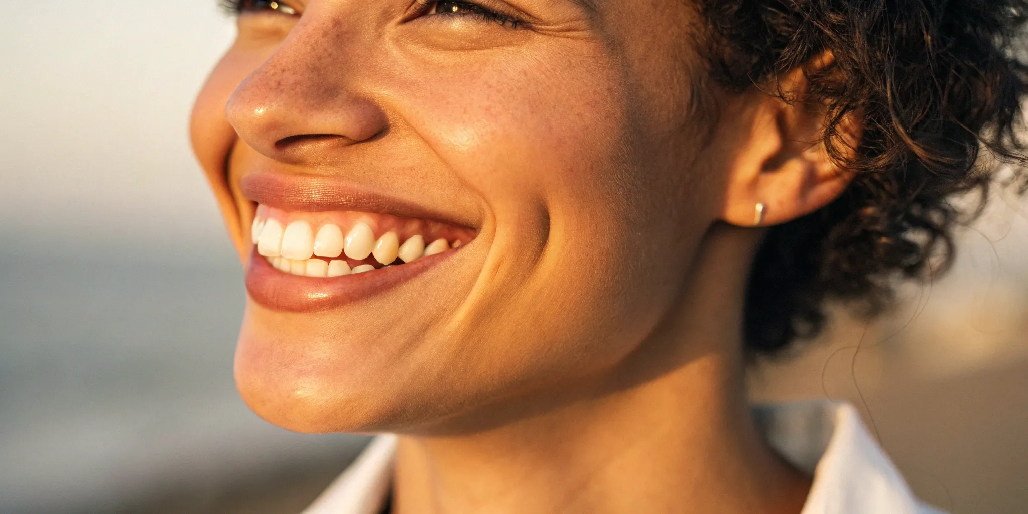 Confident smile after Teeth in a Day dental implants.