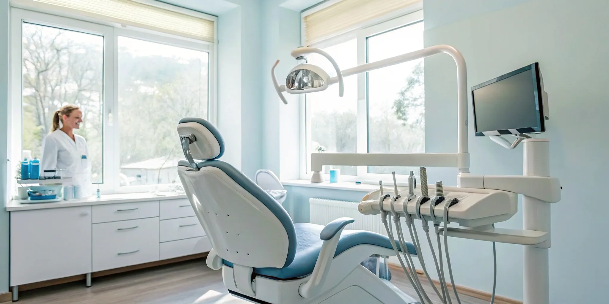 False teeth alternatives: Dental implants and bridges.