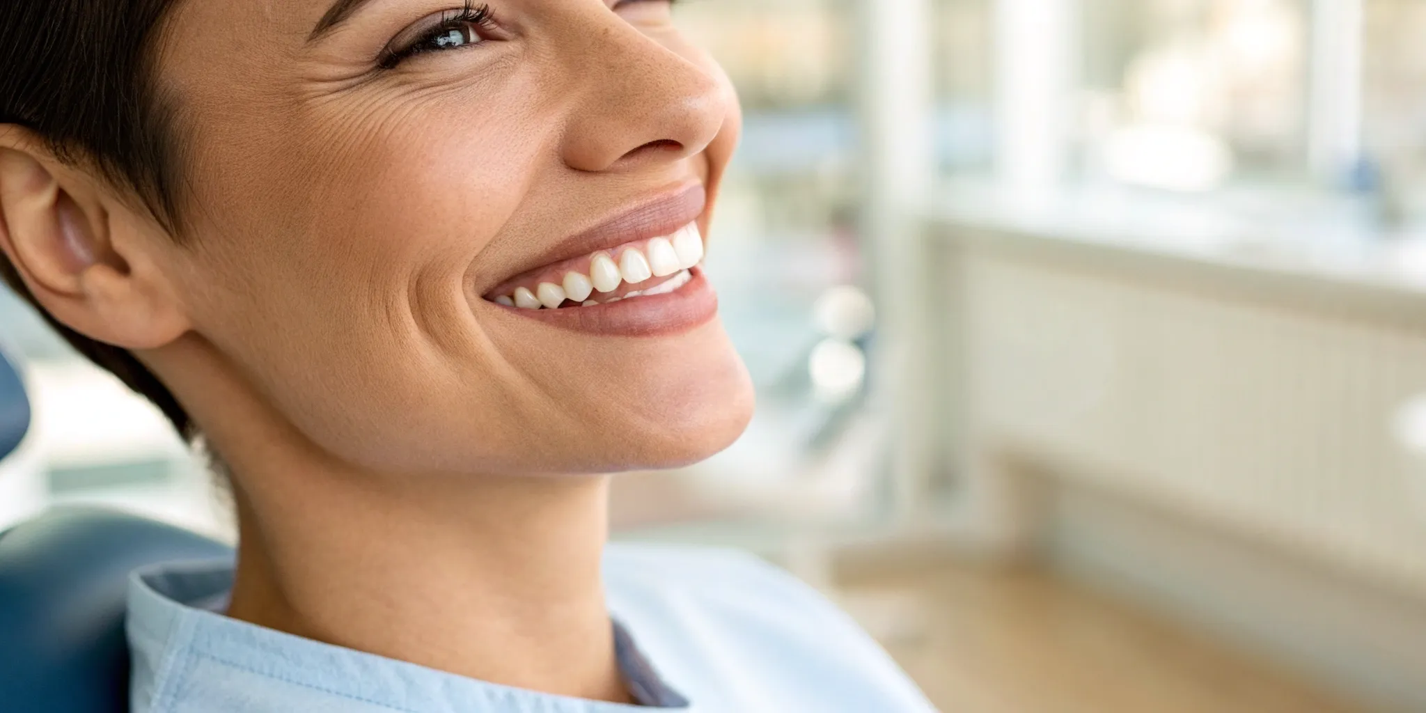 Full mouth dental implants: Restored smile.
