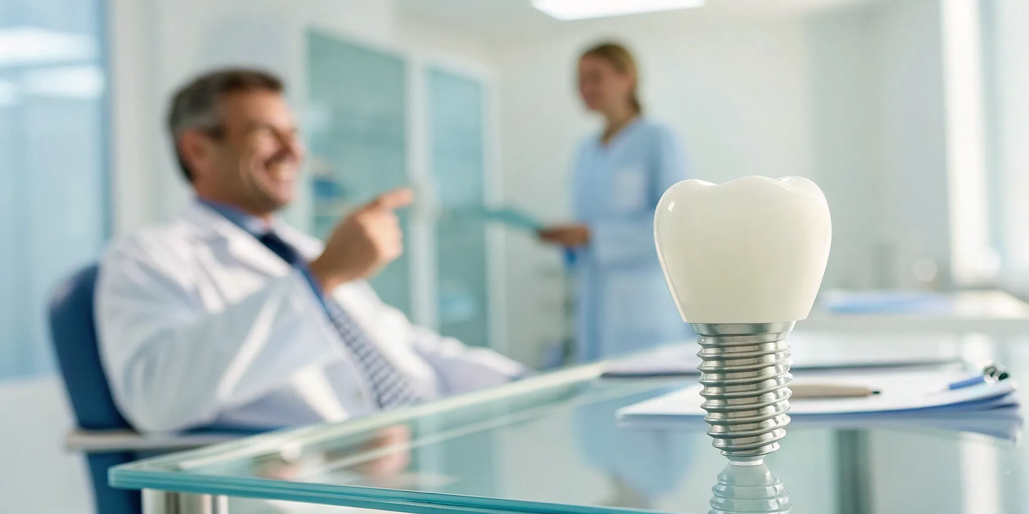 Dental implant payment plan options.